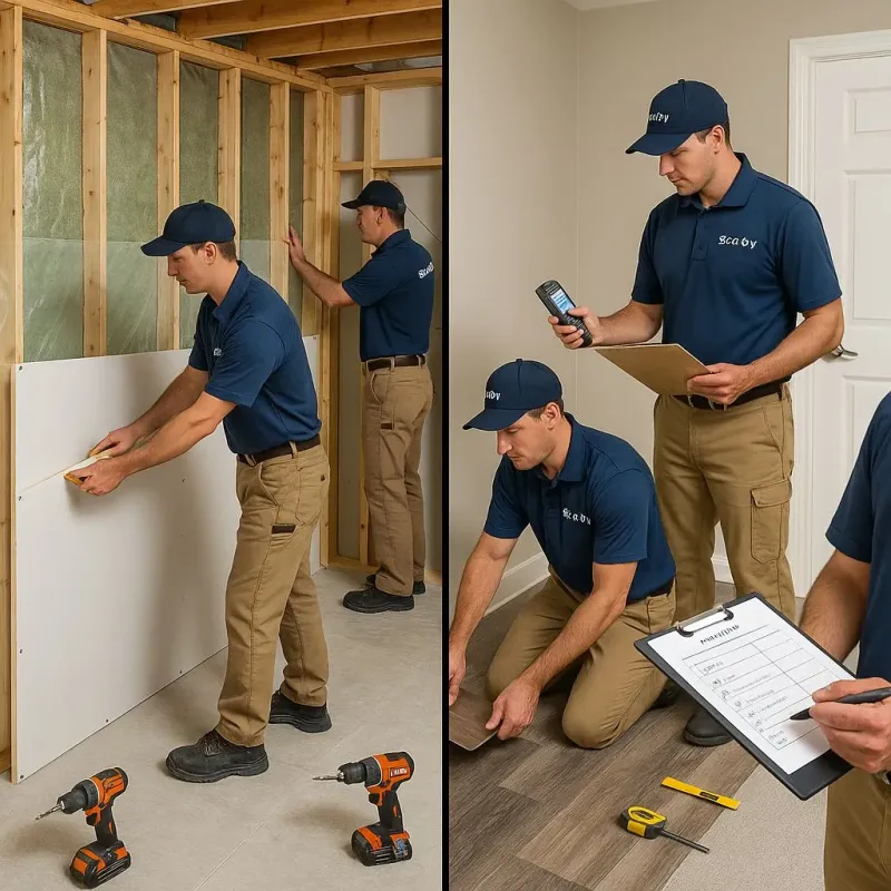 Repairs and Reconstruction process in Morehead, KY