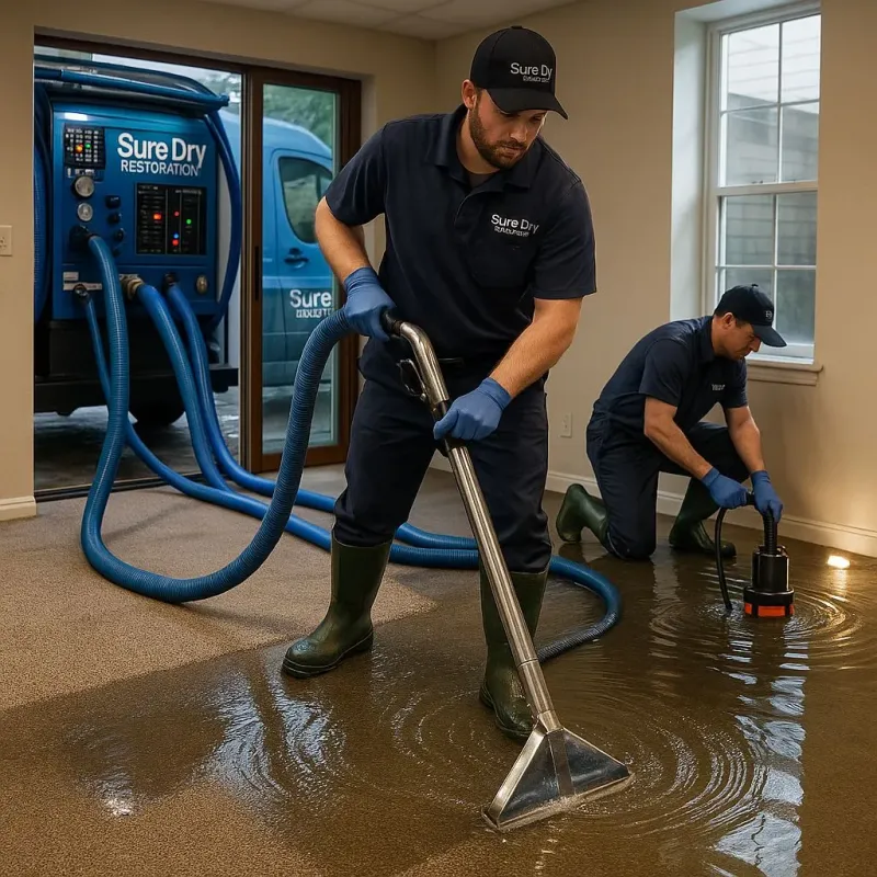 Water Extraction and Removal process in Morehead, KY